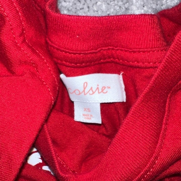 Santa Baby Red Crop Top - Picture 3 of 3